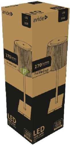 LED Asztali Lámpa Feher USB 4W