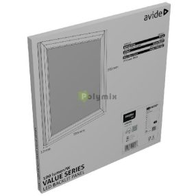 LED Panel 600x600mm 36W NW 4000K 100lm/W Value Range Backlit