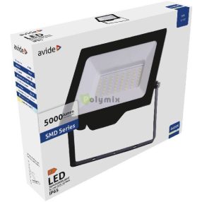 LED Reflektor Slim SMD 50W CW 6400K