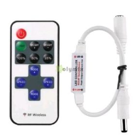   LED Szalag 12V 144W Fényerőszabályzó 11 Gombos RF Távirányító és Vezérlő