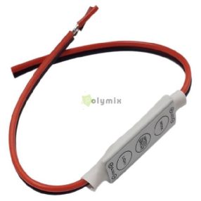LED Szalag 12V 48W Fényerőszabályzó 3 Gombos Vezérlő