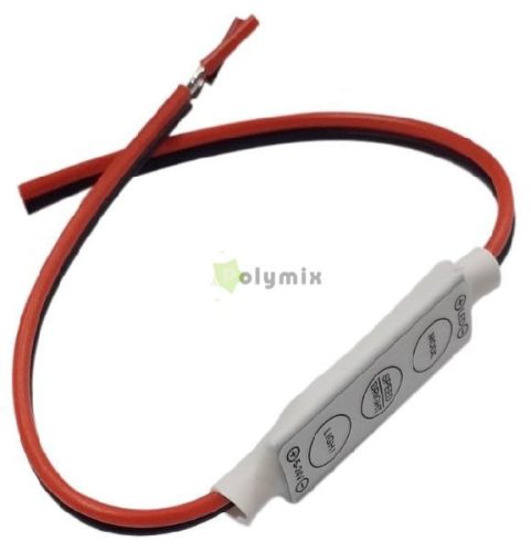 LED Szalag 12V 48W Fényerőszabályzó 3 Gombos Vezérlő