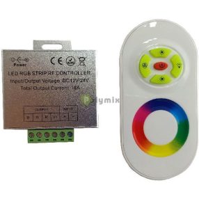   LED Szalag 12V 216W RGB 5 Gombos RF Érintőpaneles Távirányító és Vezérlő