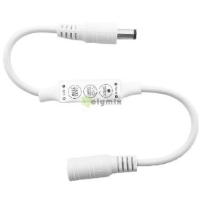   LED Szalag 12V 48W Fényerőszabályzó Mini 3 Gombos Vezérlő