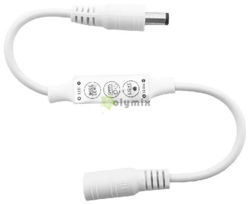 LED Szalag 12V 48W Fényerőszabályzó Mini 3 Gombos Vezérlő