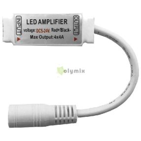 LED Szalag 12V 192W RGB+W Mini Jelerősítő