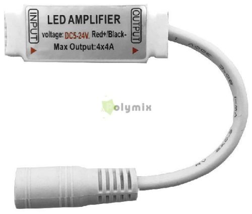 LED Szalag 12V 192W RGB+W Mini Jelerősítő
