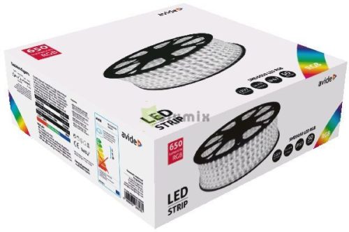 LED Szalag 220V 14.4W RGB IP67 50m