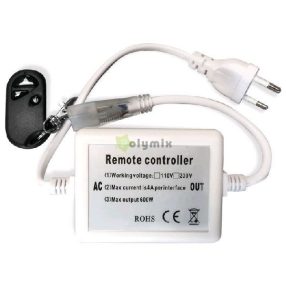   LED Szalag 220V 600W Fényerőszabályzó 3528 SMD Rádiós Távirányító és Vezérlő