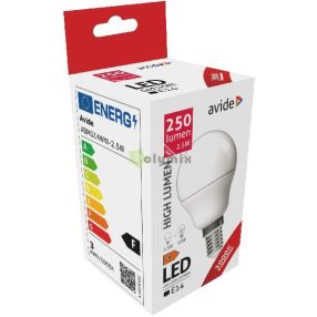 LED Globe Mini G45 2.5W E14 WW 3000K