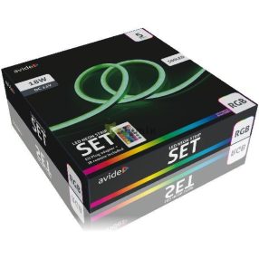 LED Neon Szalag RGB 12V távirányítóval 5m
