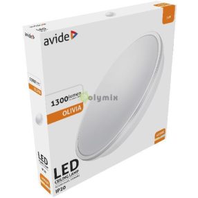 LED Mennyezeti Lámpa Olivia Ezüst 15W 280*42mm NW 4000K