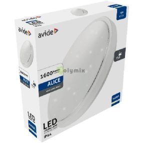 LED Mennyezeti Lámpa IP44 Alice 18W 330*100mm CW 6400K