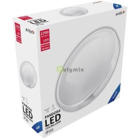 LED Mennyezeti Lámpa Pandora (Alu) 18W 330*100mm CW 6400K