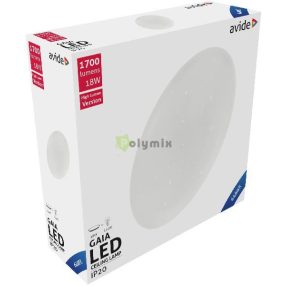 LED Mennyezeti Lámpa Gaia 18W 330*105mm CW 6400K