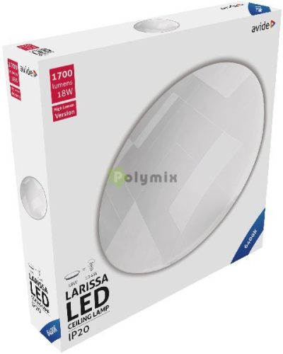 LED Mennyezeti Lámpa Larissa 18W 325*65mm CW 6400K