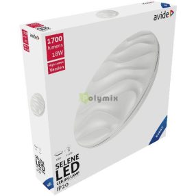 LED Mennyezeti Lámpa Selene 18W 330*68mm CW 6400K