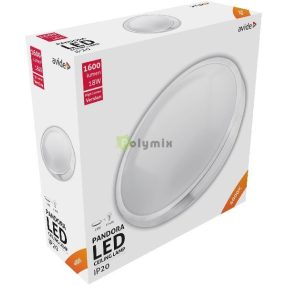 LED Mennyezeti Lámpa Pandora (Alu) 18W 330*100mm NW 4000K