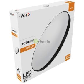 LED Mennyezeti Lámpa Amelia Fekete 18W 355*65mm NW 4000K