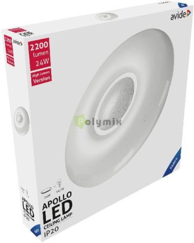 LED Mennyezeti Lámpa Apollo 24W 410*70mm CW 6400K