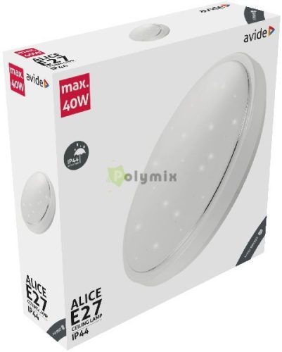 LED Mennyezeti Lámpa IP44 Alice 380*110m 2xE27