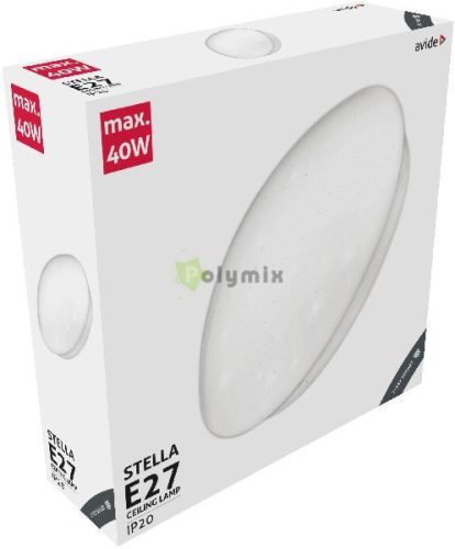 LED Mennyezeti Lámpa Stella 380*110m 2xE27