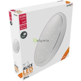 LED Mennyezeti Lámpa IP44 Alice 24W 380*110mm NW 4000K