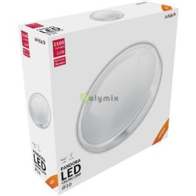 LED Mennyezeti Lámpa Pandora ALU 24W 380*100mm 4000K