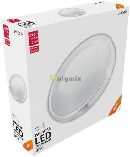 LED Mennyezeti Lámpa Pandora ALU 24W 380*100mm 4000K