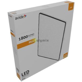 LED Mennyezeti Lámpa Mia Csillagos 24W 370*50mm NW 4000K