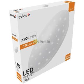 LED Mennyezeti Lámpa Stella V2 24W 380*65mm NW 4000K