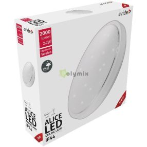 LED Mennyezeti Lámpa IP44 Alice 24W 380*110mm WW 3000K