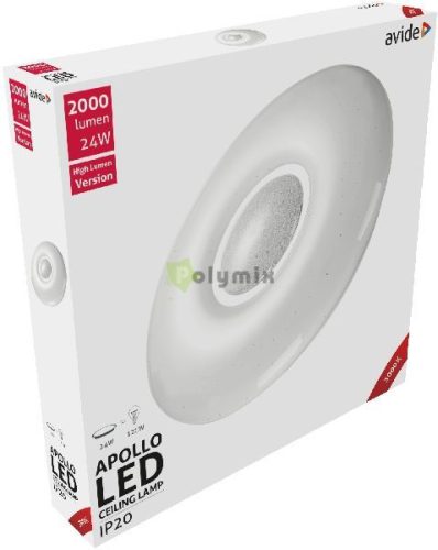 LED Mennyezeti Lámpa Apollo 24W 410*70mm WW 3000K