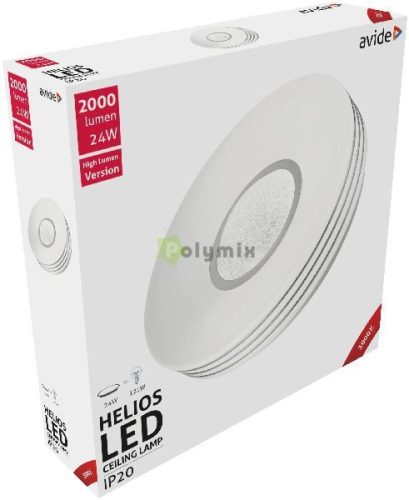 LED Mennyezeti Lámpa Helios 24W 380*95mm WW 3000K