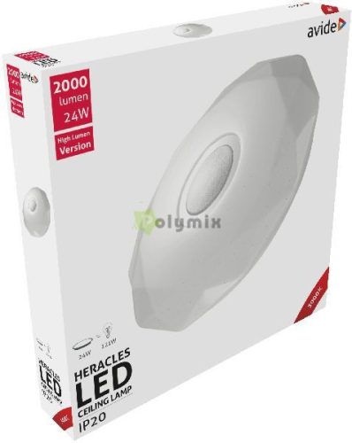 LED Mennyezeti Lámpa Heracles 24W 395*66mm WW 3000K
