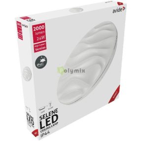 LED Mennyezeti Lámpa IP44 Selene 24W 380*70mm WW 3000K