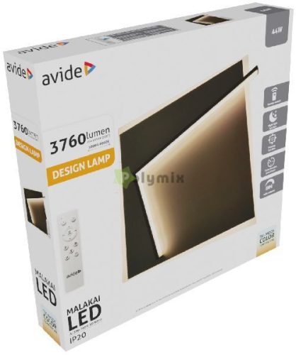 Design Mennyezeti Lámpa Malakai RF Távirányítóval