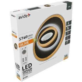   Design Mennyezeti Lámpa Olive 70W(35+35) RF Távirányítóval