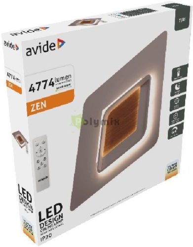 Design Mennyezeti Lámpa Zen 75W RF Távirányítóval