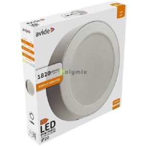   LED Falra Szerelhető Kerek Mennyezeti Lámpa Műanyag 18W NW 4000K