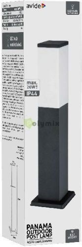 kültéri álló lámpa Panama 1xE27 500mm IP44 Antracit