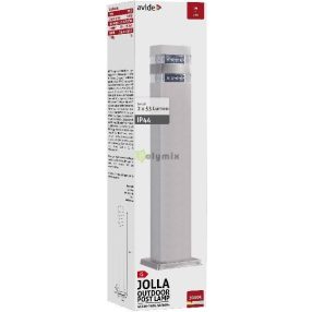   kültéri álló lámpa Jolla LED 2W WW 500mm IP44 Szatén Nikkel