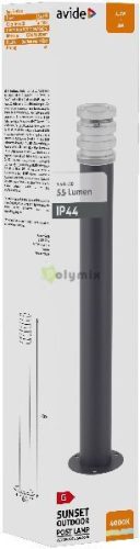 kültéri álló lámpa Sunset LED 1.5W NW 500mm IP44 Antracit