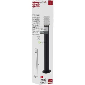 kültéri álló lámpa Sunset LED 1.5W WW 500mm IP44 Fekete