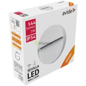 kültéri lépcső lámpa Sevilla LED 3W NW IP54 11cm