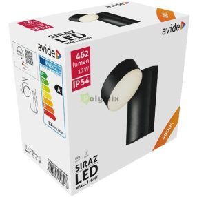kültéri fali lámpa Siraz LED 12W NW IP54