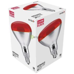 Infra Izzó E27 250W Red