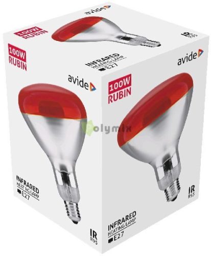 Infra Izzó R95 E27 100W Red