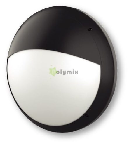 Cseppálló Mennyezeti Lámpa Félárnyékoló Gyűrű 30cm Fekete (AVIDE MARS 20W és 25W-hoz)