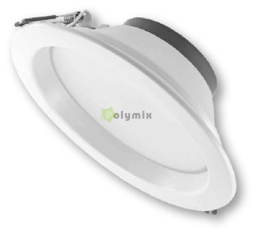LED Downlight Kerek IP44 12W 1300lm WW 3000K